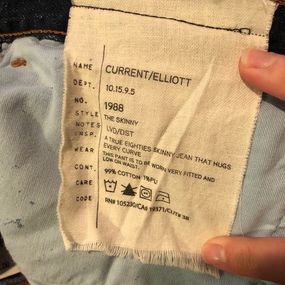 Current Elliot skinny jeans 30 - Picture 4 of 4